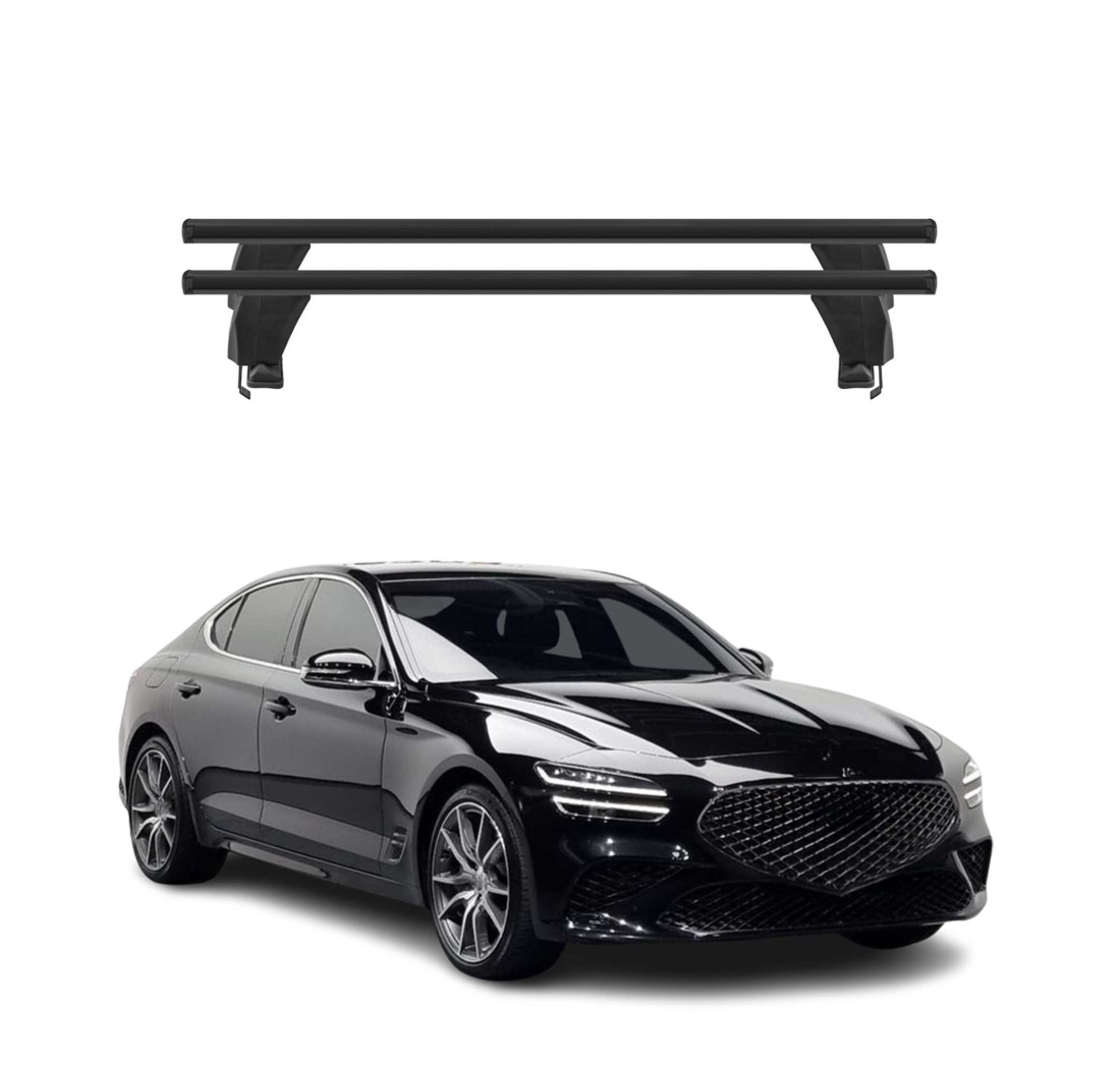 Krovni nosači GENESIS G70 2017-2023 | aluminij | Molydon