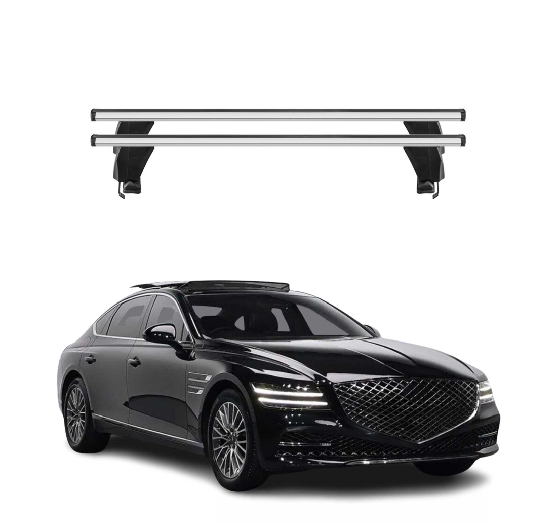 Krovni nosači GENESIS G80 2017-2023 | aluminij | Molydon
