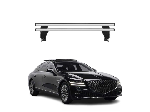 Krovni nosači GENESIS G80 2017-2023 | aluminij | Molydon