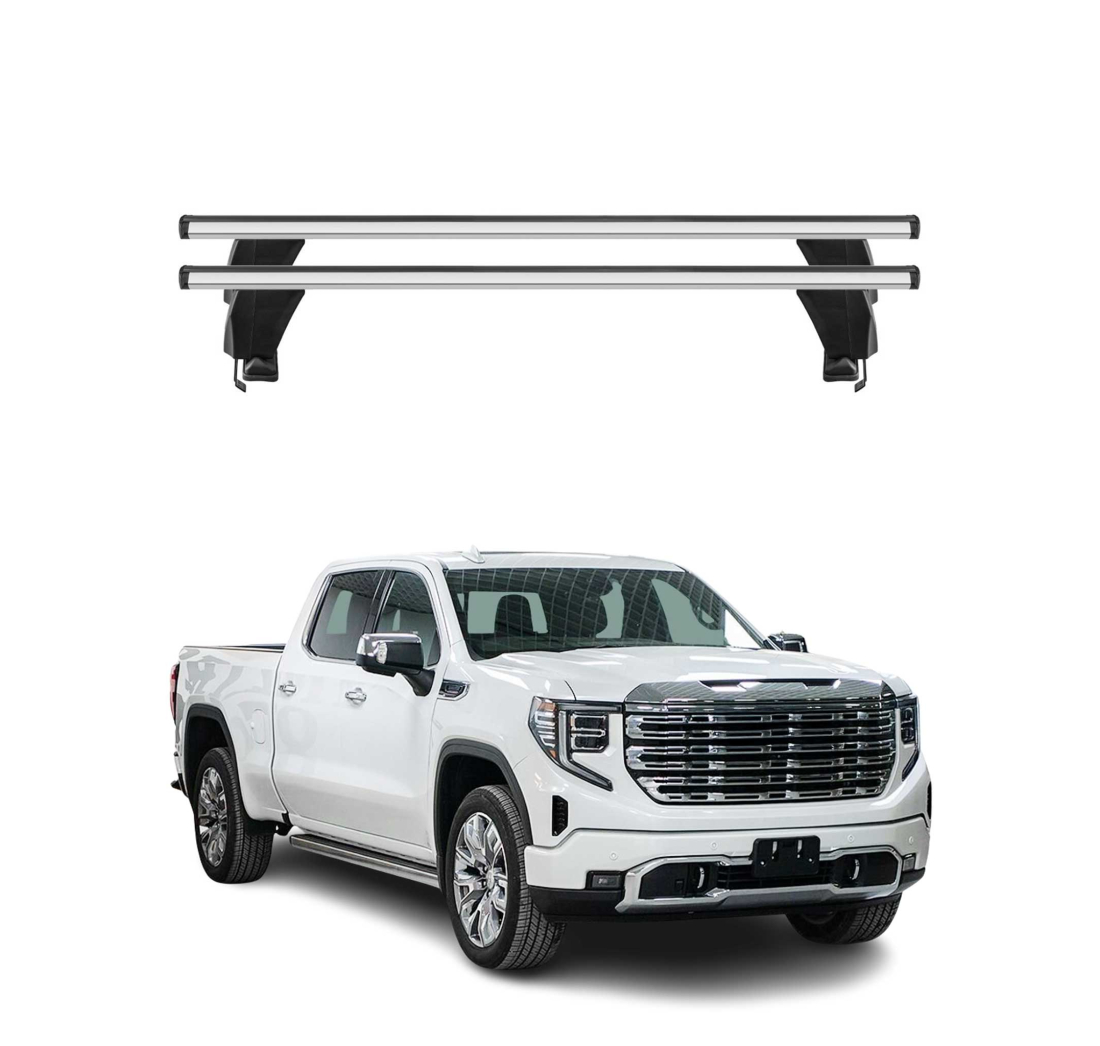 Krovni nosači GMC SIERRA IV 2019-2023 | aluminij | Molydon