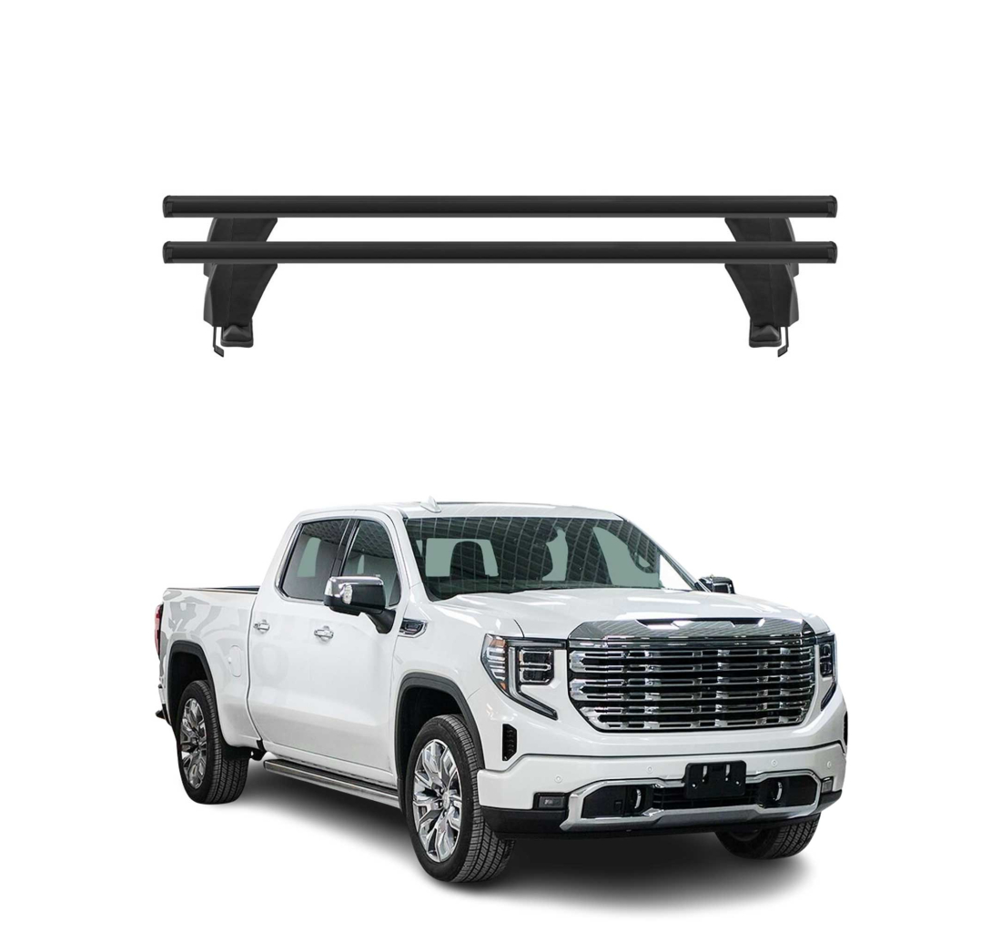 Krovni nosači GMC SIERRA IV 2019-2023 | aluminij | Molydon
