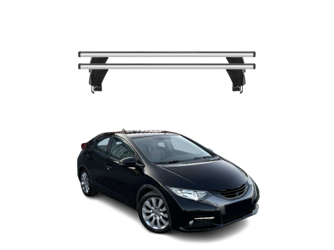 Krovni nosači HONDA CIVIC HB 2011-2015 | aluminij | Molydon