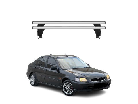 Krovni nosači HONDA CIVIC HB 1995-2001 | aluminij | Molydon