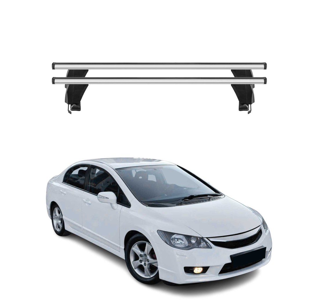 Krovni nosači HONDA CIVIC 2006-2011 | aluminij | Molydon