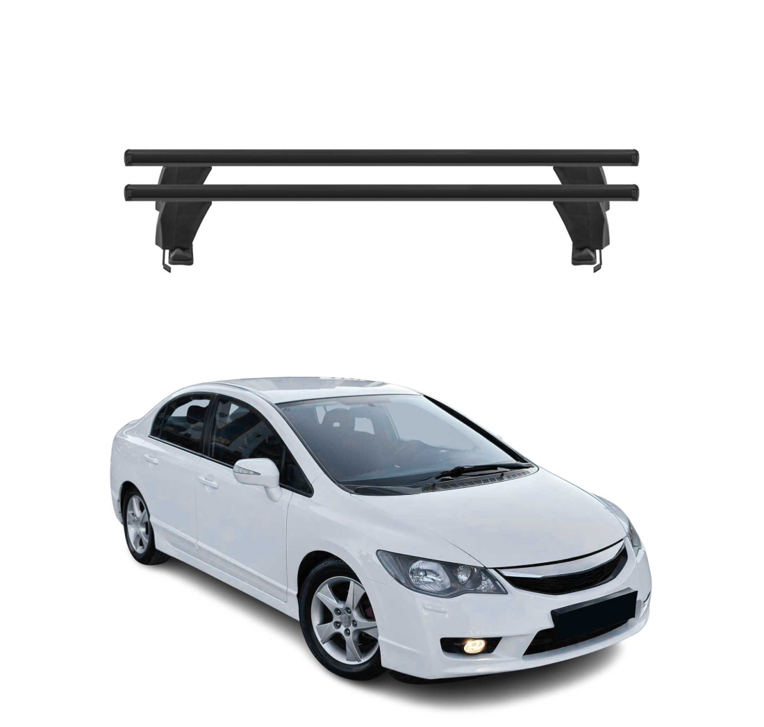 Krovni nosači HONDA CIVIC 2006-2011 | aluminij | Molydon