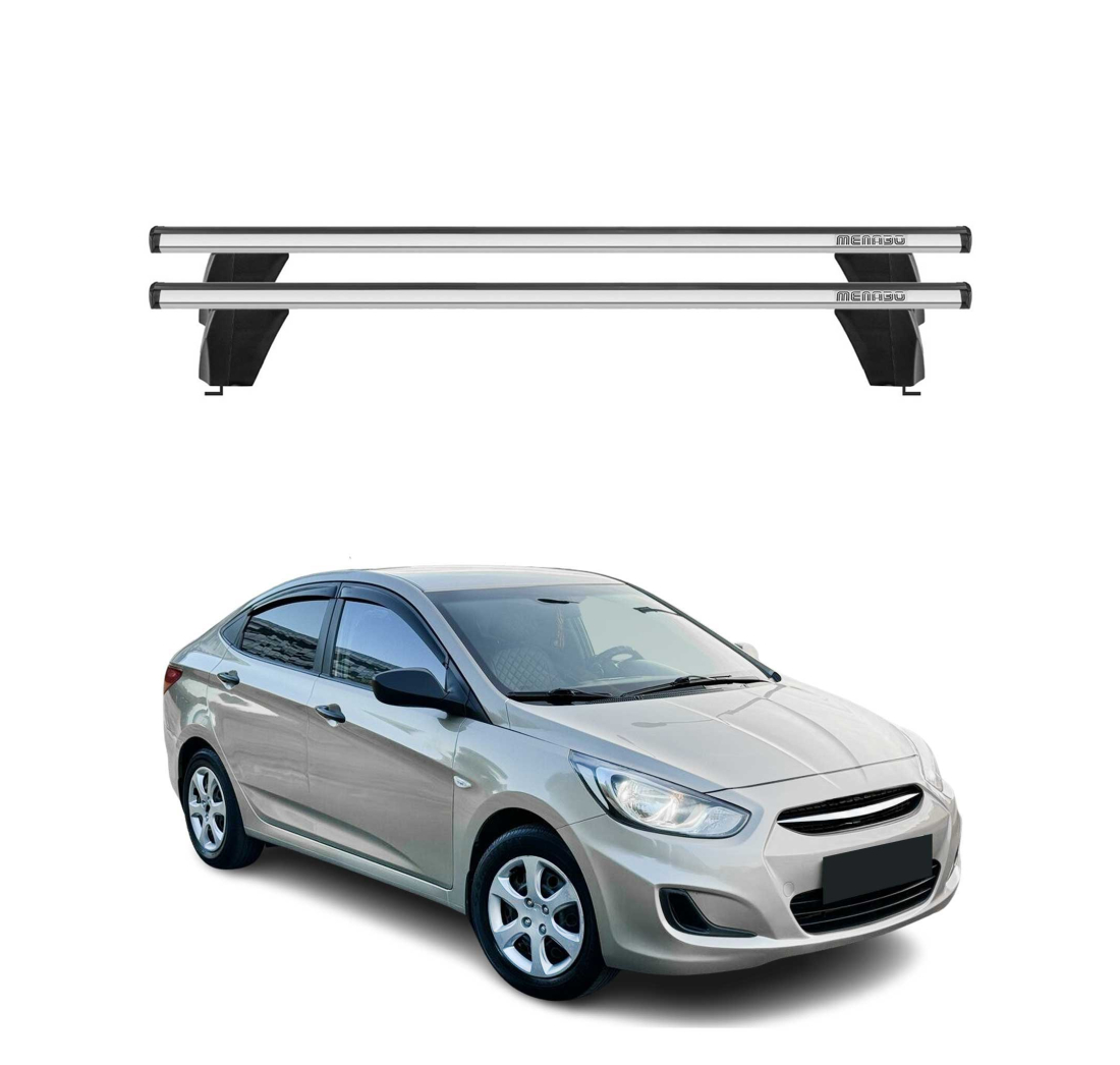 Krovni nosači HYUNDAI ACCENT IV HB 2011-2018 | aluminij | Molydon
