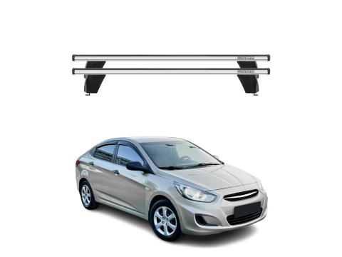 Krovni nosači HYUNDAI ACCENT IV HB 2011-2018 | aluminij | Molydon