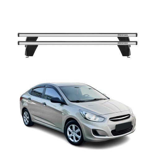 Krovni nosači HYUNDAI ACCENT IV HB 2011-2018 | aluminij | Molydon Krovni nosači HYUNDAI ACCENT IV HB 2011-2018 | aluminij | Molydon