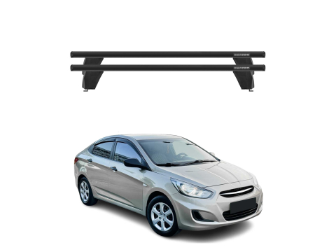 Krovni nosači HYUNDAI ACCENT IV HB 2011-2018 | aluminij | Molydon