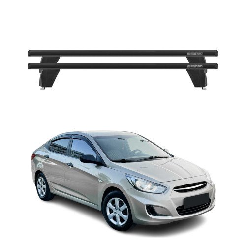 Krovni nosači HYUNDAI ACCENT IV HB 2011-2018 | aluminij | Molydon Krovni nosači HYUNDAI ACCENT IV HB 2011-2018 | aluminij | Molydon