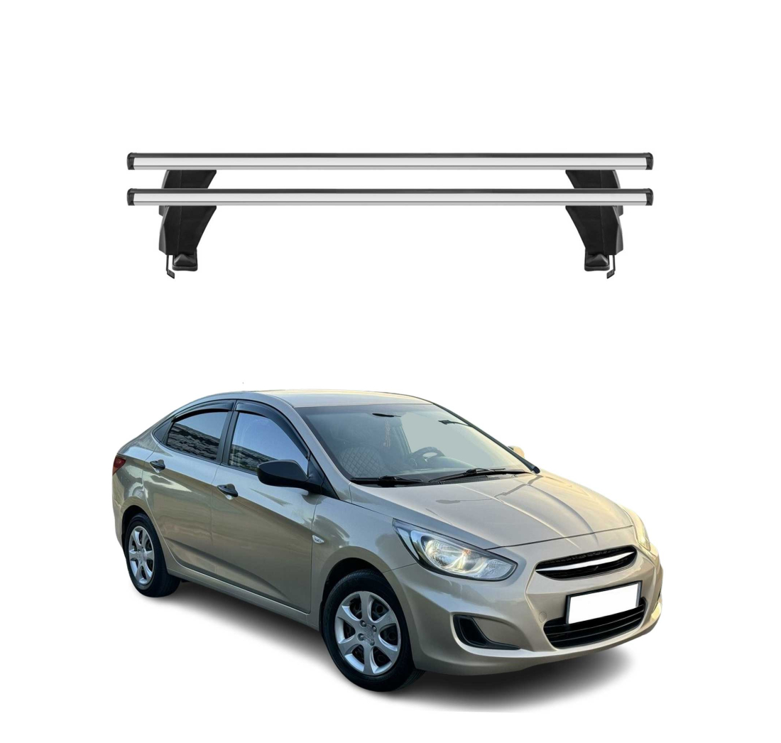 Krovni nosači HYUNDAI ACCENT IV SD 2011-2018 | aluminij | Molydon