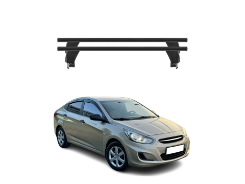 Krovni nosači HYUNDAI ACCENT IV SD 2011-2018 | aluminij | Molydon