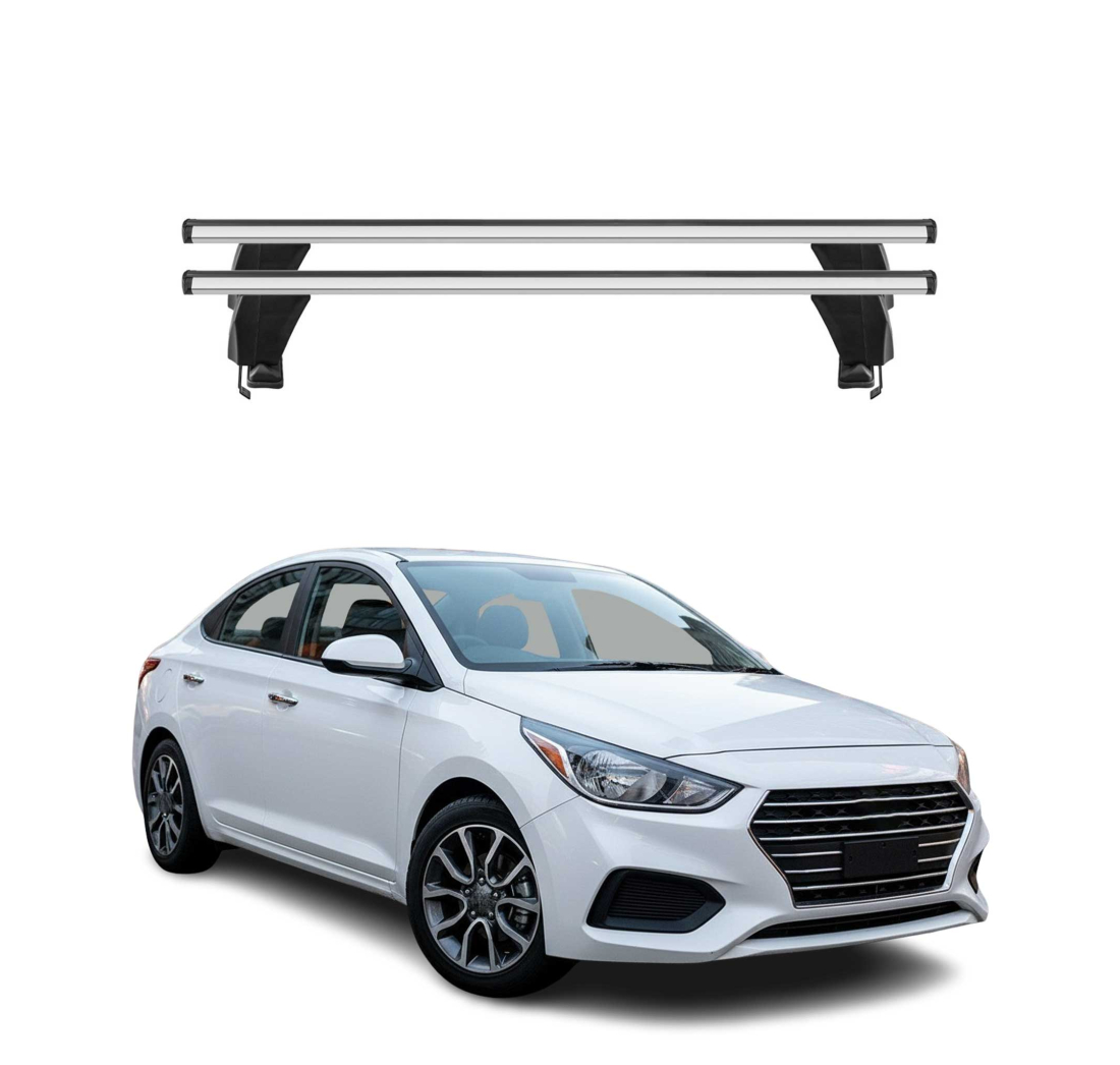 Krovni nosači HYUNDAI ACCENT V SD 2017-2023 | aluminij | Molydon
