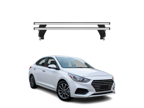 Krovni nosači HYUNDAI ACCENT V SD 2017-2023 | aluminij | Molydon