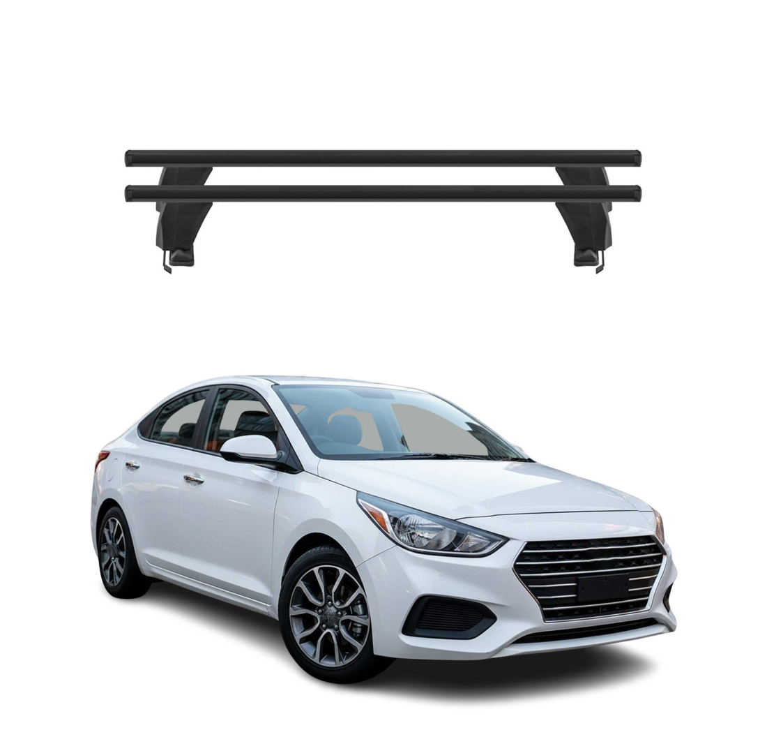 Krovni nosači HYUNDAI ACCENT V SD 2017-2023 | aluminij | Molydon