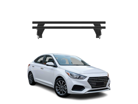 Krovni nosači HYUNDAI ACCENT V SD 2017-2023 | aluminij | Molydon