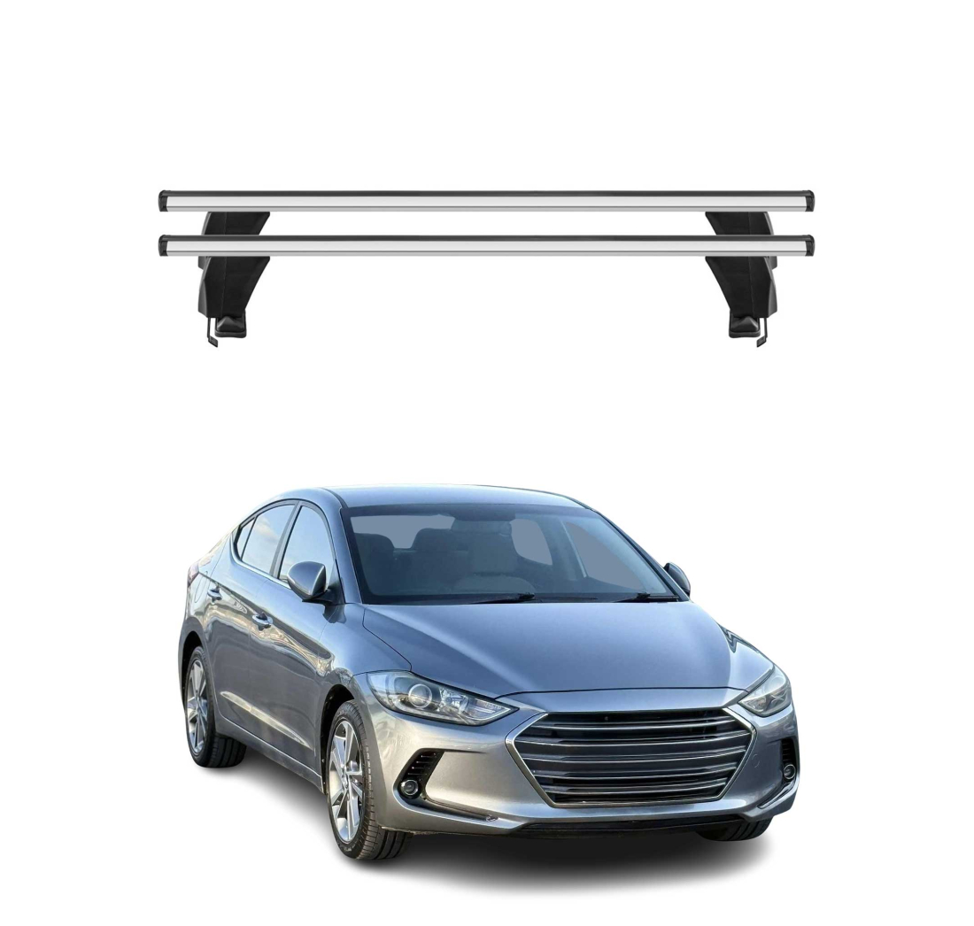 Krovni nosači HYUNDAI ELANTRA VI 2016-2020 | aluminij | Molydon
