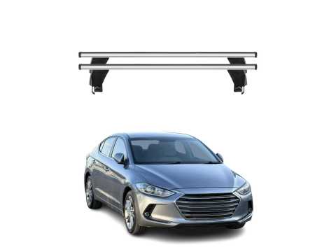 Krovni nosači HYUNDAI ELANTRA VI 2016-2020 | aluminij | Molydon