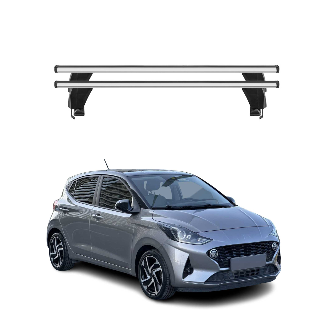 Krovni nosači HYUNDAI I10 2019-2023 | aluminij | Molydon