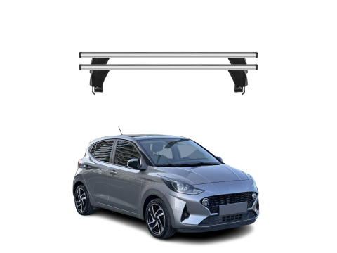 Krovni nosači HYUNDAI I10 2019-2023 | aluminij | Molydon