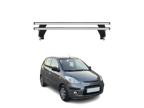 Krovni nosači HYUNDAI I10 2007-2013 | aluminij | Molydon