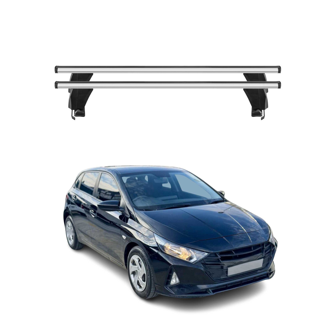 Krovni nosači HYUNDAI I20 2020-2023 | aluminij | Molydon