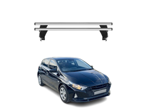 Krovni nosači HYUNDAI I20 2020-2023 | aluminij | Molydon