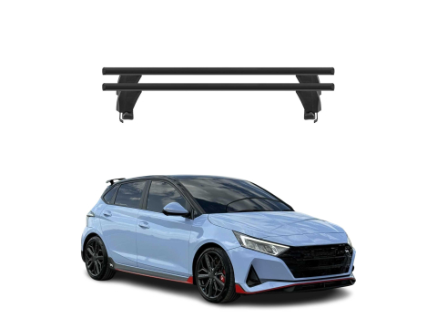 Krovni nosači HYUNDAI I20 N 2020-2023 | aluminij | Molydon