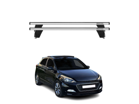 Krovni nosači HYUNDAI I20 2014-2020 | aluminij | Molydon