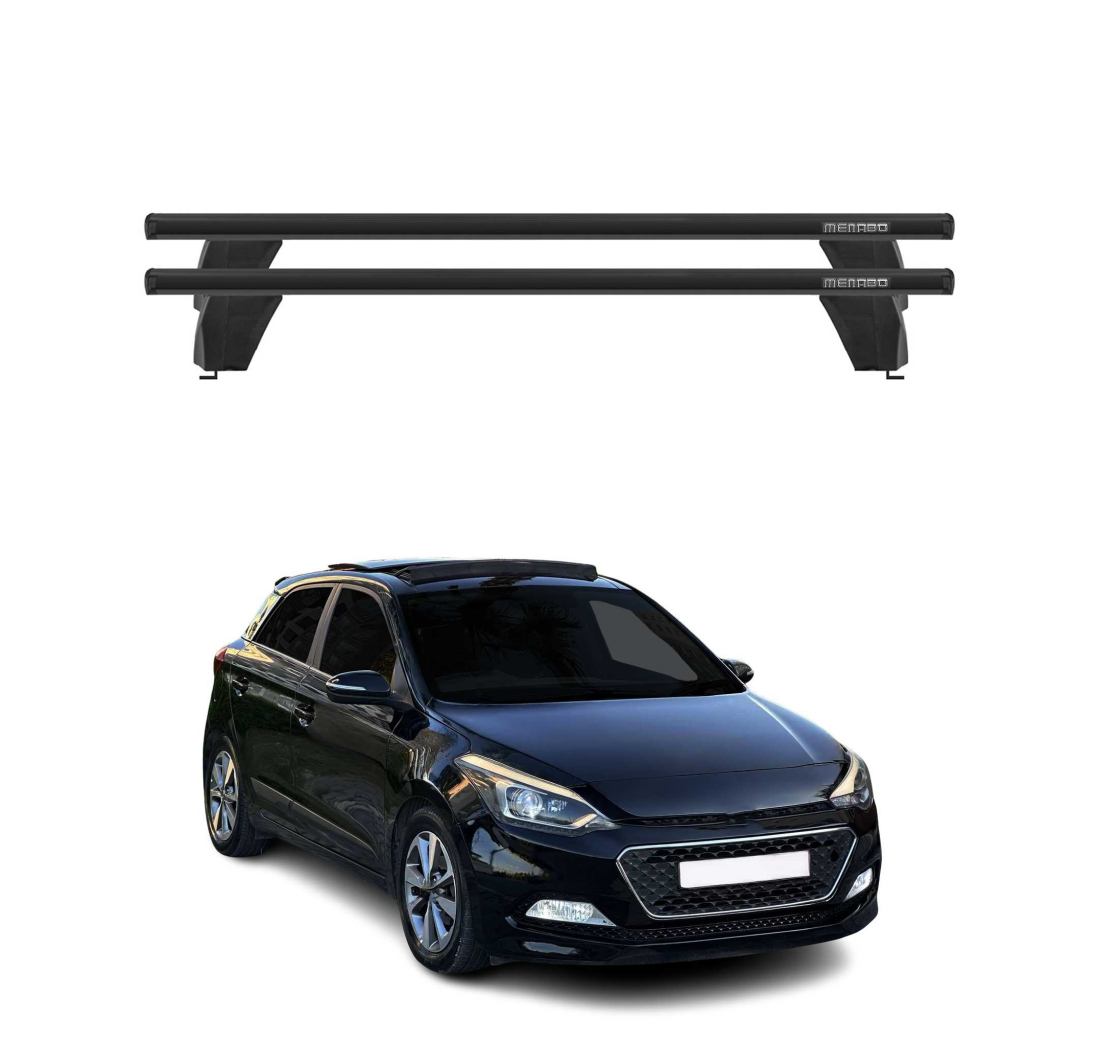 Krovni nosači HYUNDAI I20 2014-2020 | aluminij | Molydon