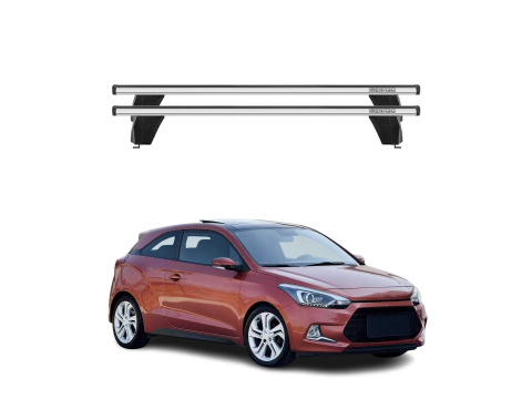 Krovni nosači HYUNDAI I20 COUPE 2015-2020 | aluminij | Molydon