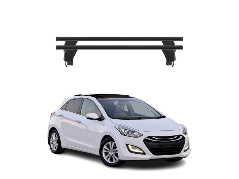 Krovni nosači HYUNDAI I30 2011-2015 | aluminij | Molydon