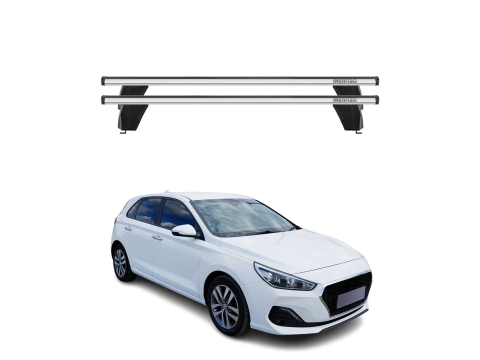 Krovni nosači HYUNDAI I30 2016-2020 | aluminij | Molydon