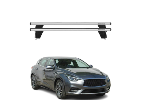 Krovni nosači INFINITI Q30 2015-2019 | aluminij | Molydon