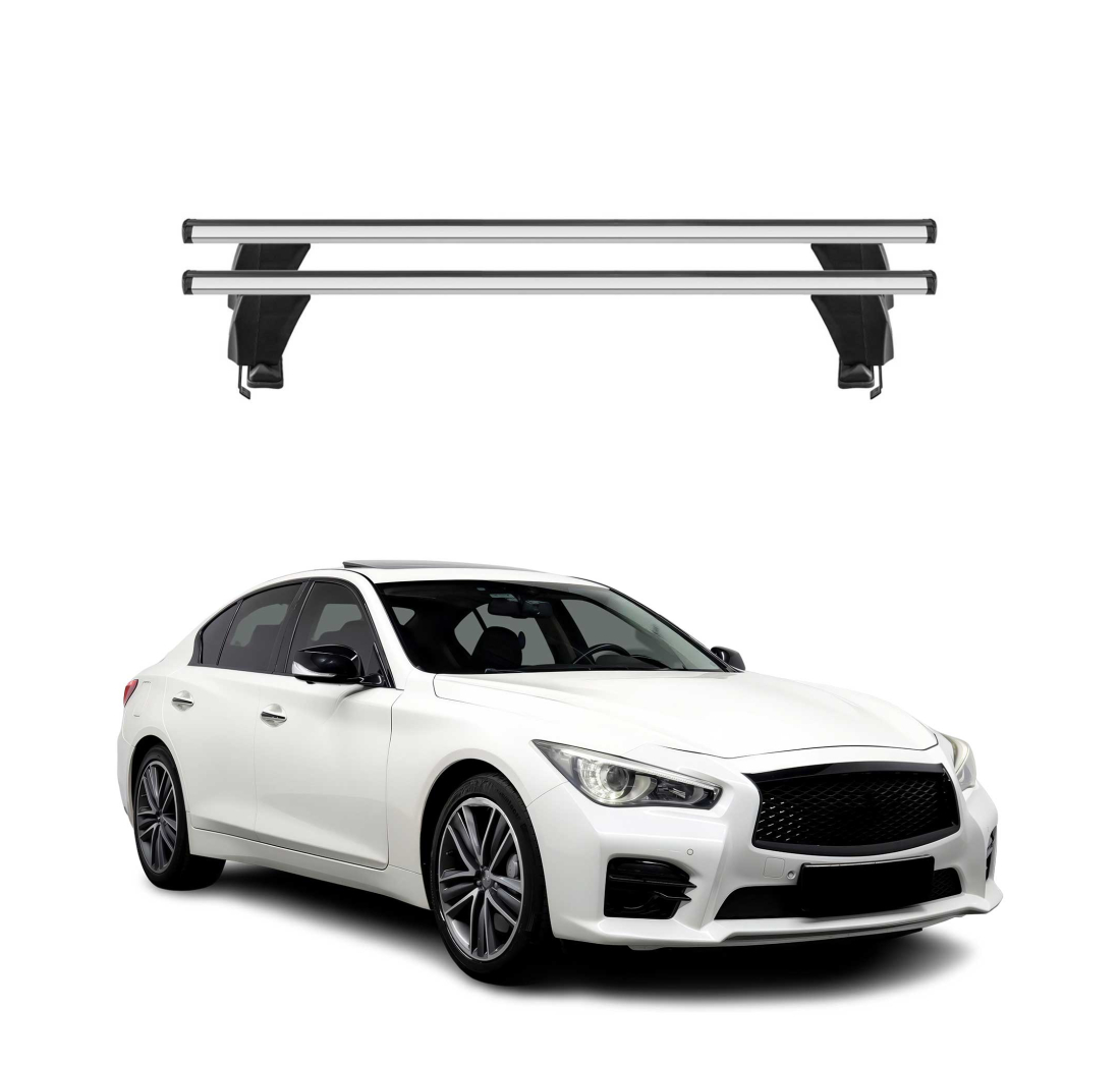 Krovni nosači INFINITI Q50 2013-2023 | aluminij | Molydon
