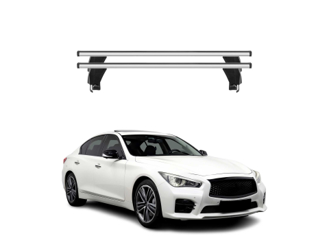 Krovni nosači INFINITI Q50 2013-2023 | aluminij | Molydon
