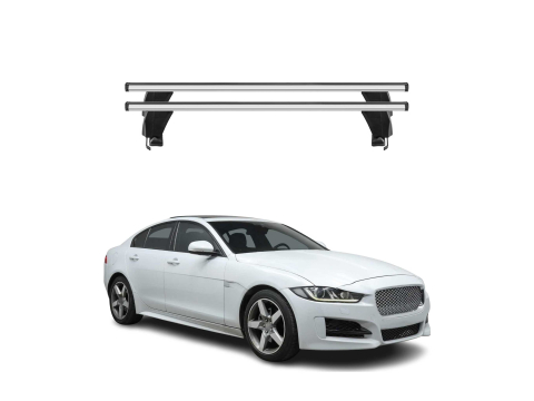 Krovni nosači JAGUAR XE 2015-2019 | aluminij | Molydon