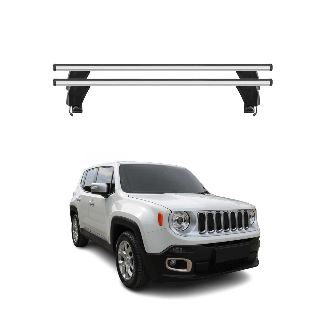 Krovni nosači JEEP RENEGADE 2014-2018 | aluminij | Molydon