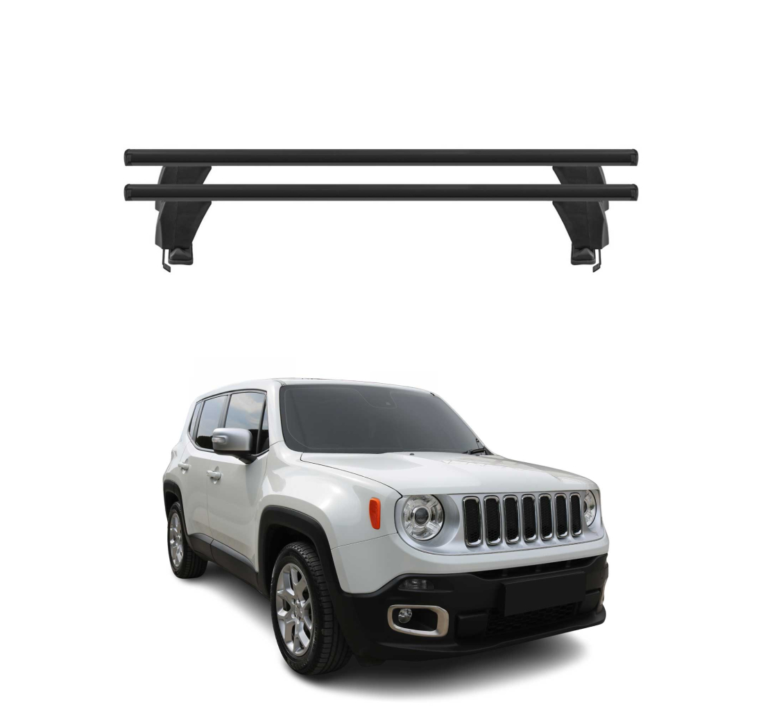 Krovni nosači JEEP RENEGADE 2014-2018 | aluminij | Molydon