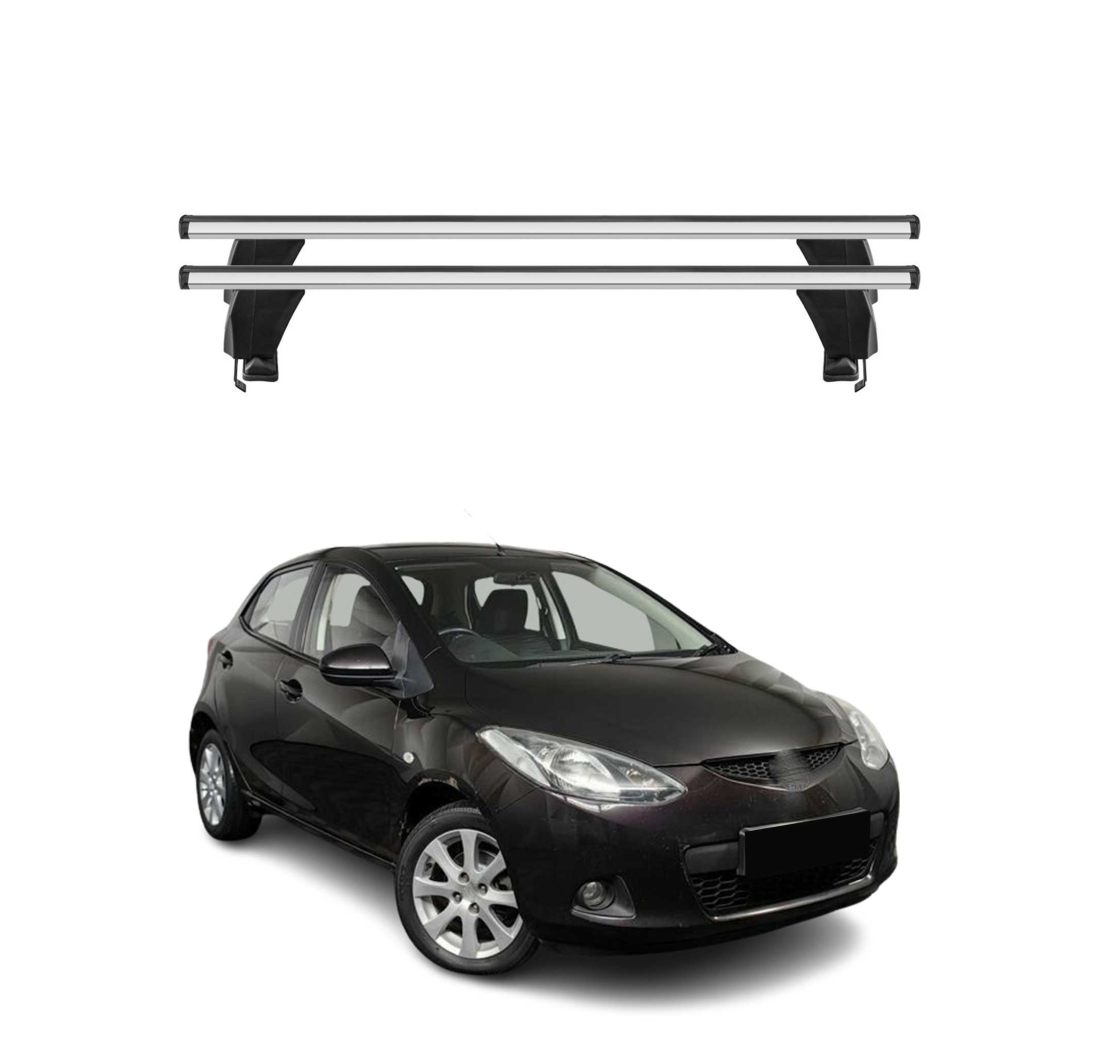 Krovni nosači MAZDA 2 2007-2009 | aluminij | Molydon