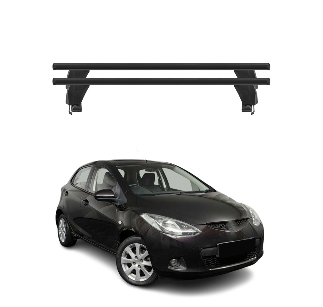 Krovni nosači MAZDA 2 2007-2009 | aluminij | Molydon