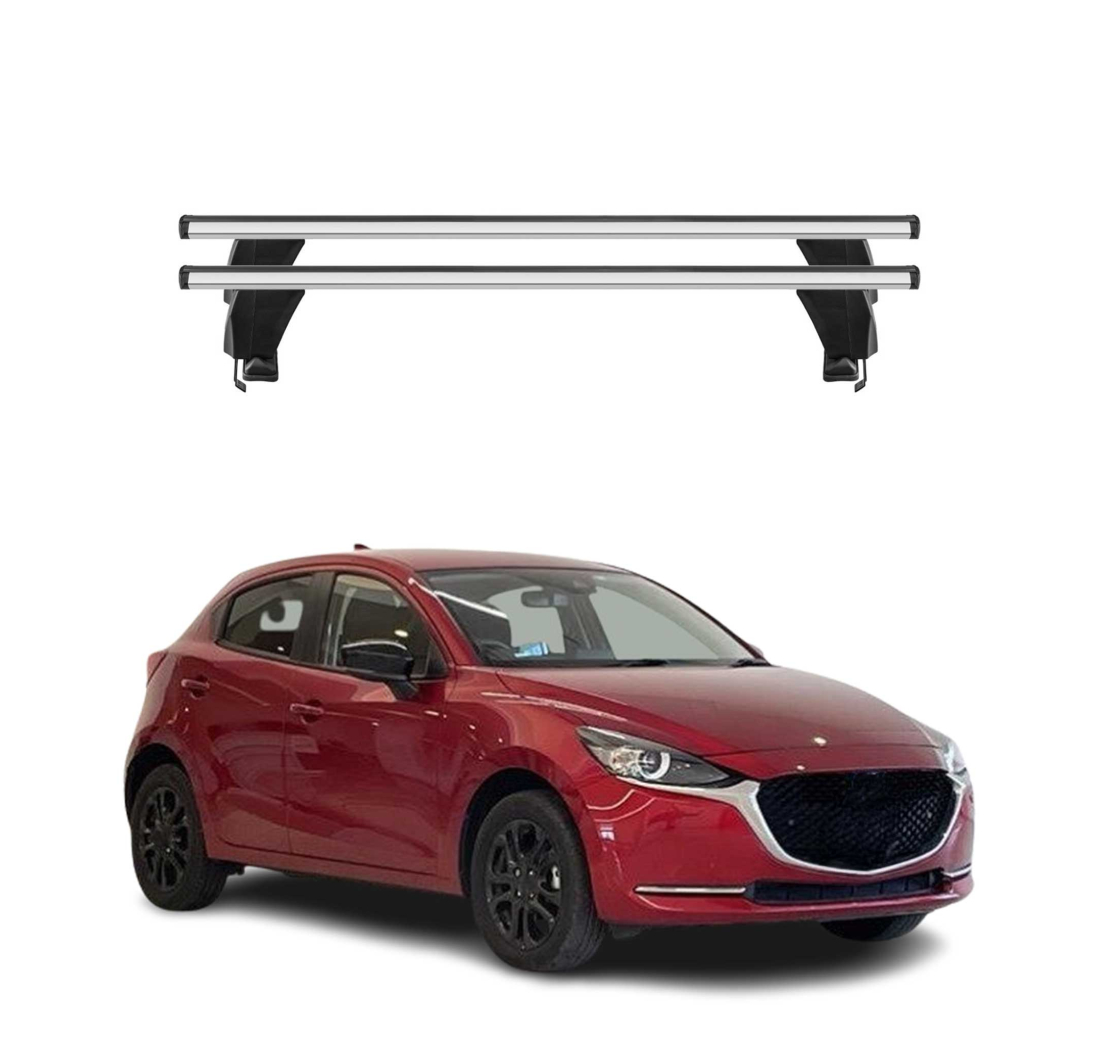 Krovni nosači MAZDA 2 2014-2020 | aluminij | Molydon
