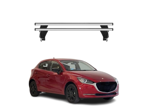 Krovni nosači MAZDA 2 2014-2020 | aluminij | Molydon