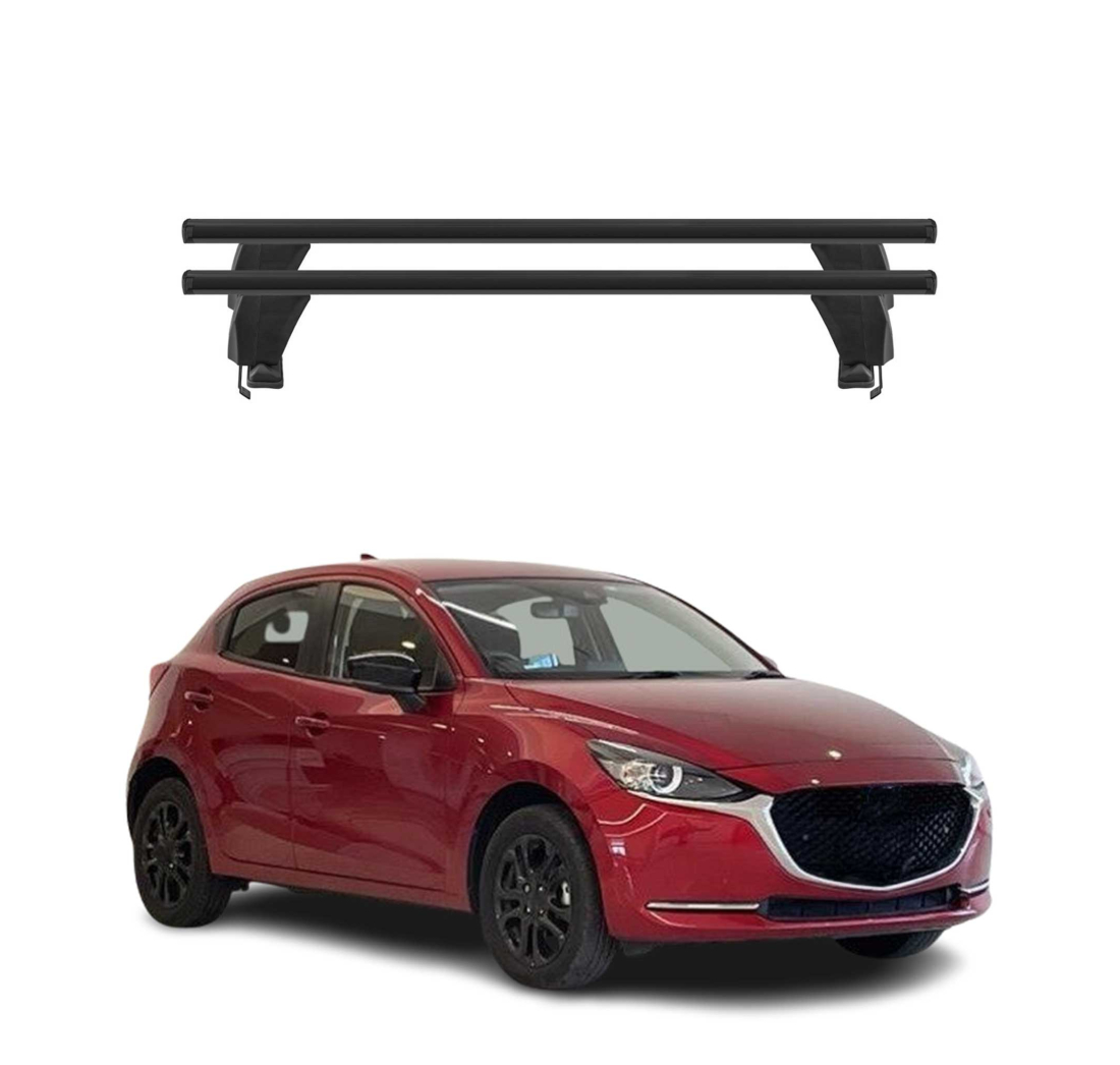 Krovni nosači MAZDA 2 2014-2020 | aluminij | Molydon