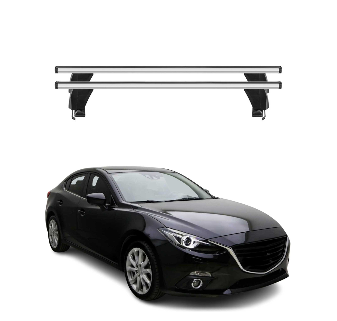 Krovni nosači MAZDA 3 2013-2018 | aluminij | Molydon