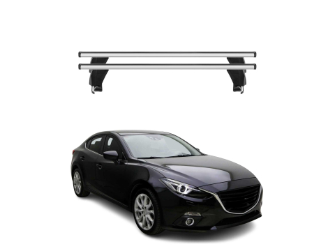 Krovni nosači MAZDA 3 2013-2018 | aluminij | Molydon