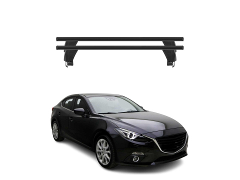 Krovni nosači MAZDA 3 2013-2018 | aluminij | Molydon