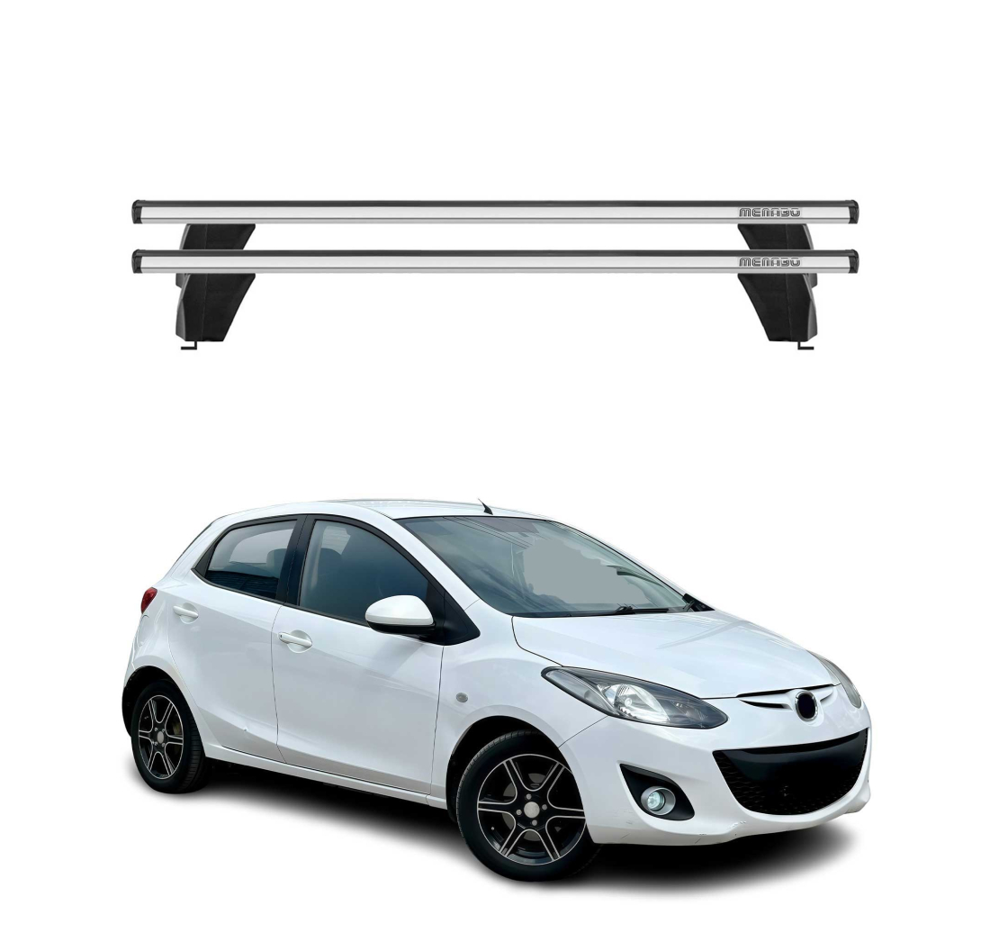 Krovni nosači MAZDA 2 2009-2013 | aluminij | Molydon