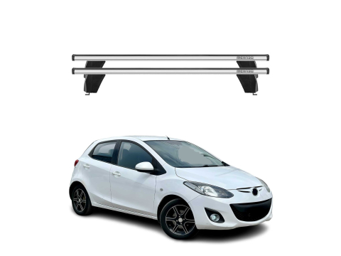 Krovni nosači MAZDA 2 2009-2013 | aluminij | Molydon