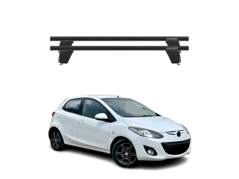 Krovni nosači MAZDA 2 2009-2013 | aluminij | Molydon